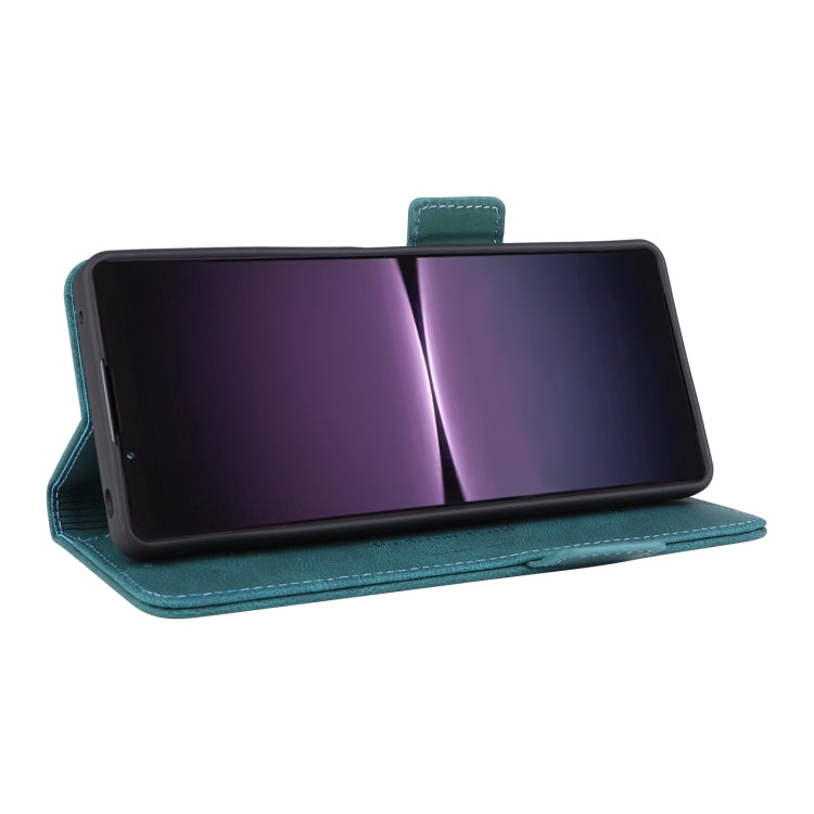 For Sony Xperia 1 V Magnetic Clasp Flip Leather Phone Case