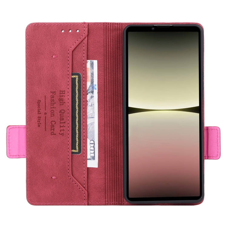 For Sony Xperia 10 V Magnetic Clasp Flip Leather Phone Case