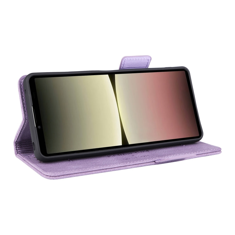 For Sony Xperia 10 V Magnetic Clasp Flip Leather Phone Case