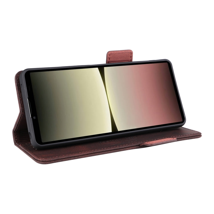 For Sony Xperia 10 V Magnetic Clasp Flip Leather Phone Case