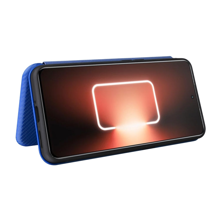 For Realme GT Neo 5 / Realme GT 3 Carbon Fiber Texture Flip Leather Phone Case