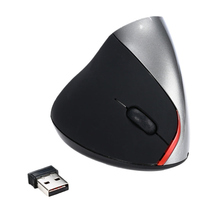 HXSJ A889 6 Keys 2400DPI 2.4GHz Vertical Wireless Mouse Rechargeable
