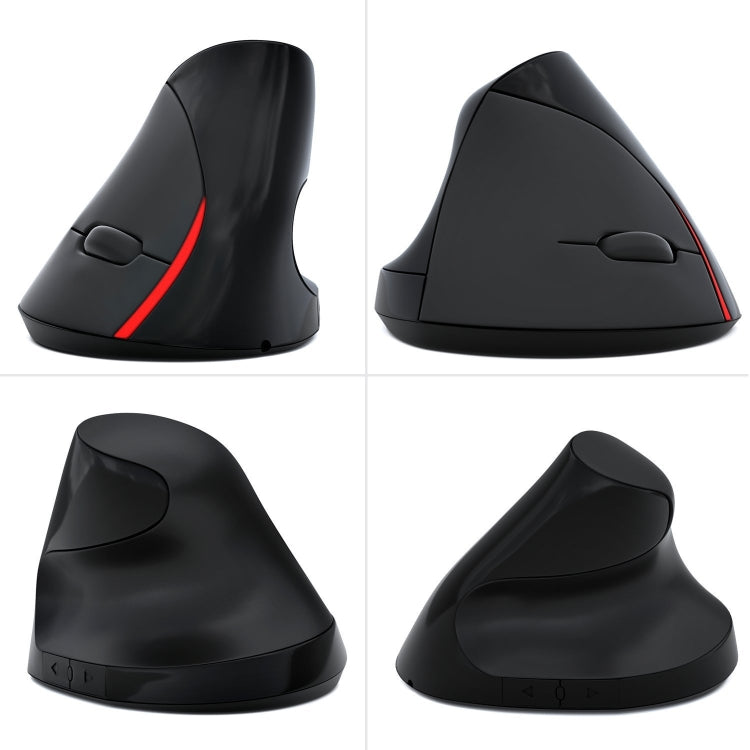 HXSJ A889 6 Keys 2400DPI 2.4GHz Vertical Wireless Mouse Rechargeable