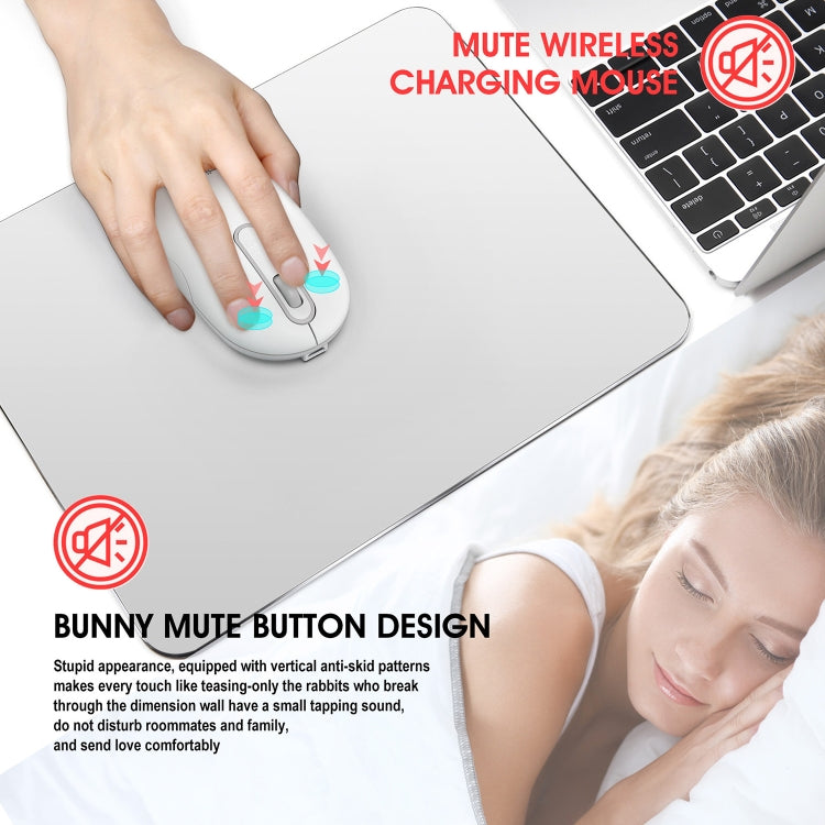 HXSJ T15 2.4GHz 4 Keys Wireless Mute Mouse