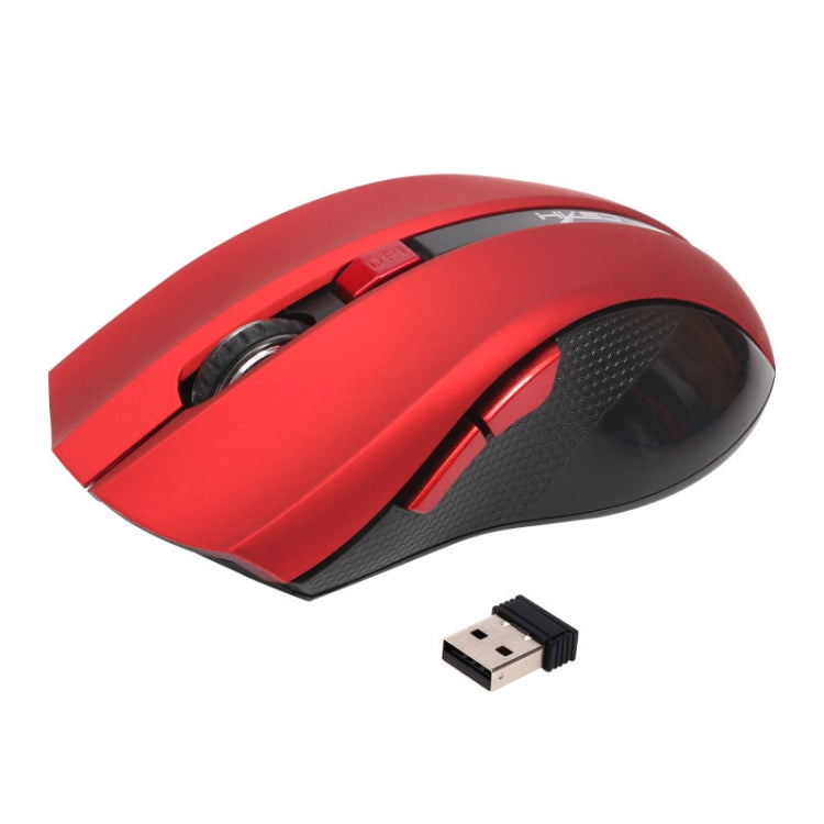 HXSJ X50 2.4G 6 Keys 1600DPI Three-speed Adjustable Wireless Mouse