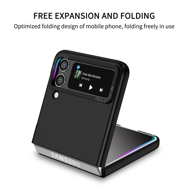 For Samsung Galaxy Z Flip4 5G Three-dimensional Folding Holder PC Phone Case