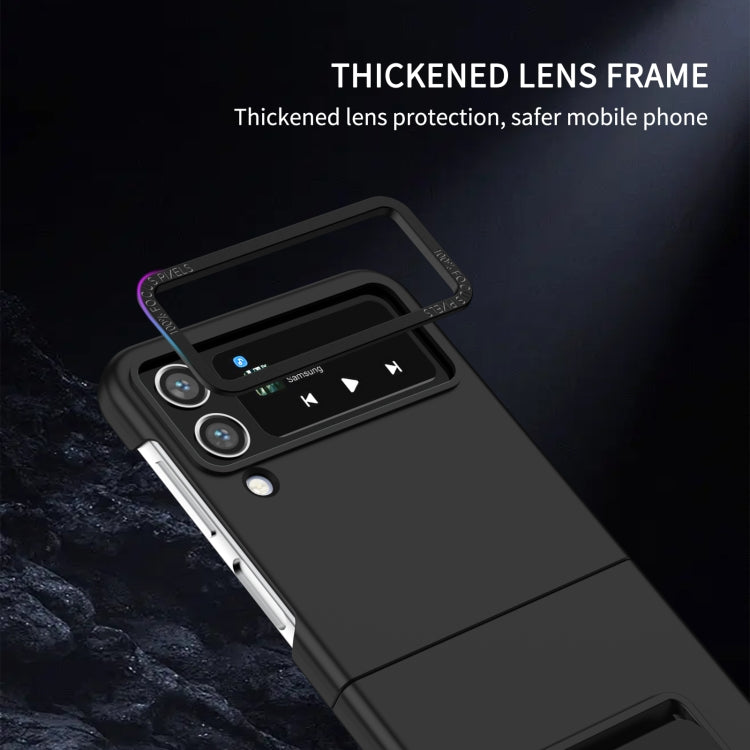 For Samsung Galaxy Z Flip4 5G Three-dimensional Folding Holder PC Phone Case