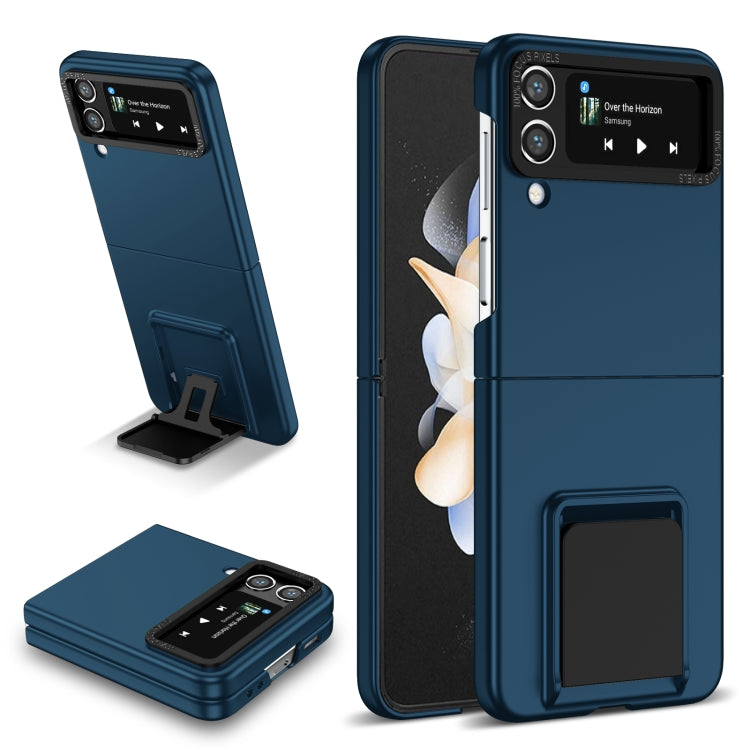 For Samsung Galaxy Z Flip4 5G Three-dimensional Folding Holder PC Phone Case