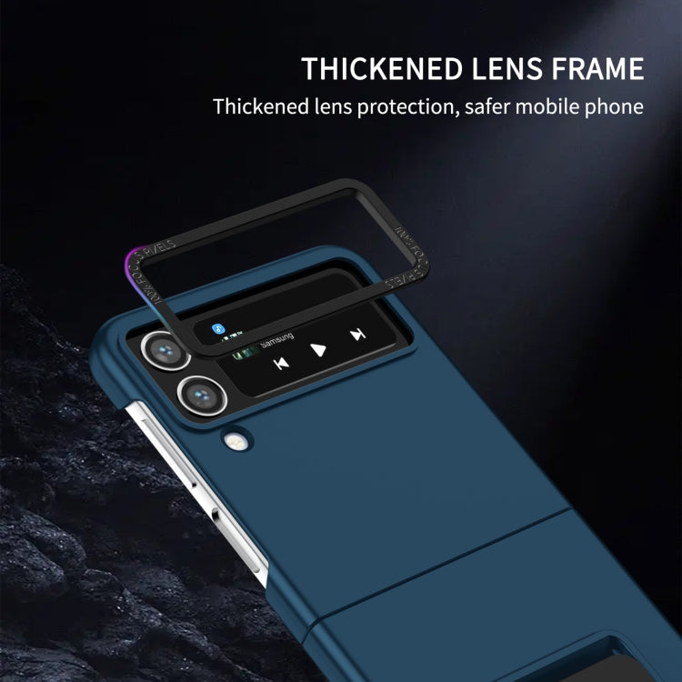 For Samsung Galaxy Z Flip4 5G Three-dimensional Folding Holder PC Phone Case