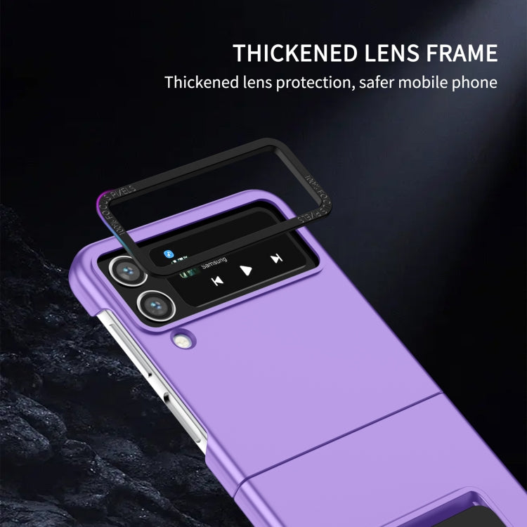 For Samsung Galaxy Z Flip4 5G Three-dimensional Folding Holder PC Phone Case