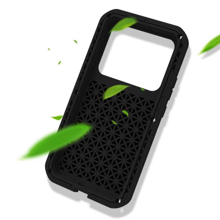 For Xiaomi 13 Pro LOVE MEI Metal Shockproof Life Waterproof Dustproof Phone Case