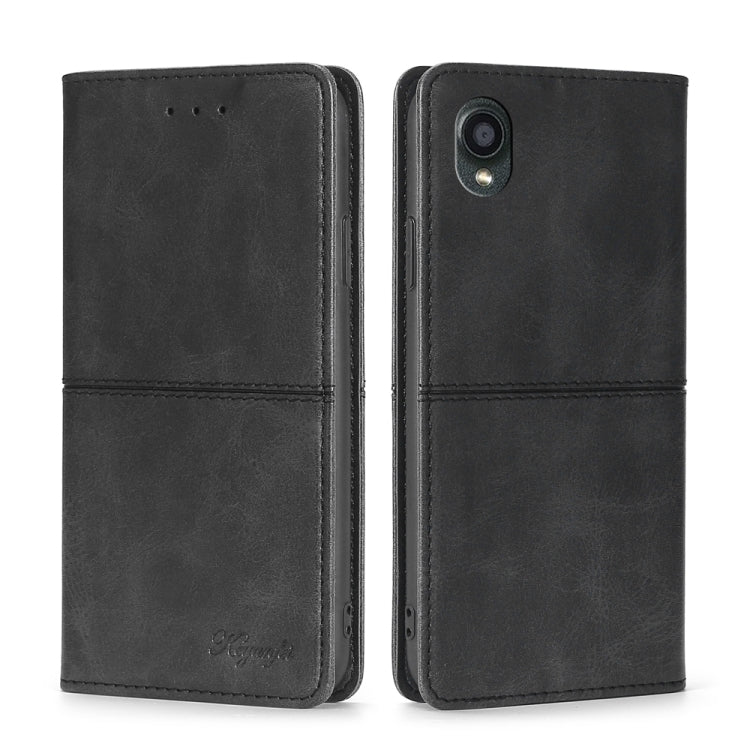 For Kyocera Digno BX2-Digno SX2-A101KC Cow Texture Magnetic Horizontal Flip Leather Phone Case