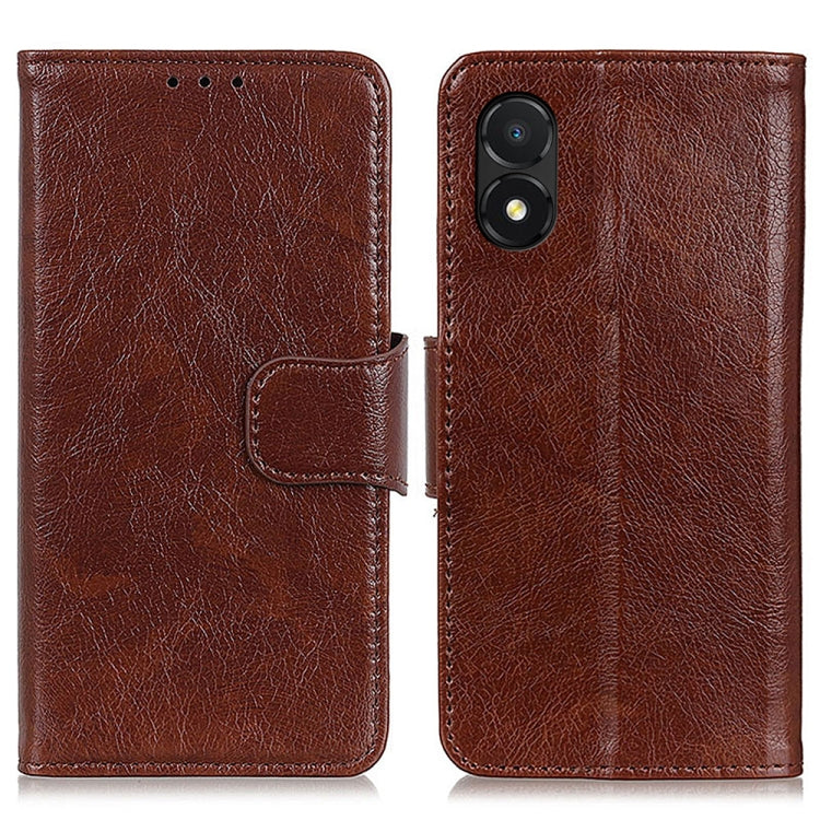 For Honor X5 Nappa Texture Flip Leather Phone Case