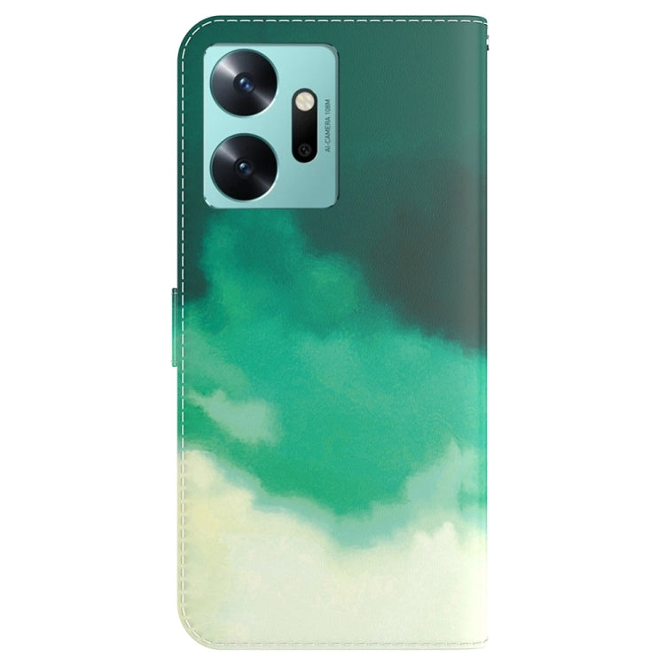 For Infinix Zero 20 Watercolor Pattern Flip Leather Phone Case