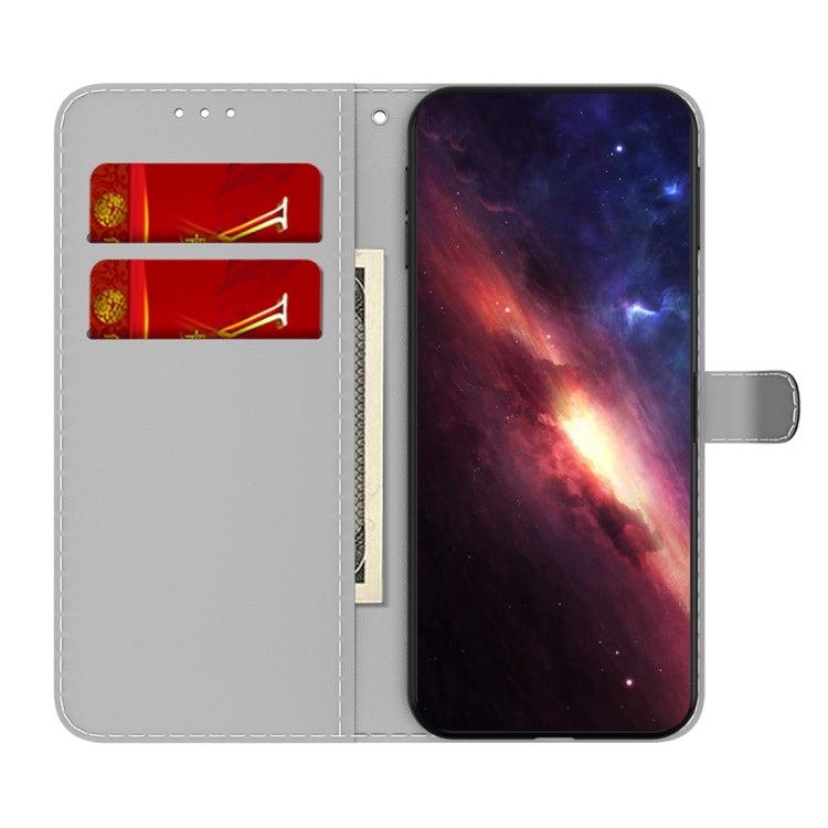 For Samsung Galaxy A04e / F04 / M04 Watercolor Pattern Flip Leather Phone Case
