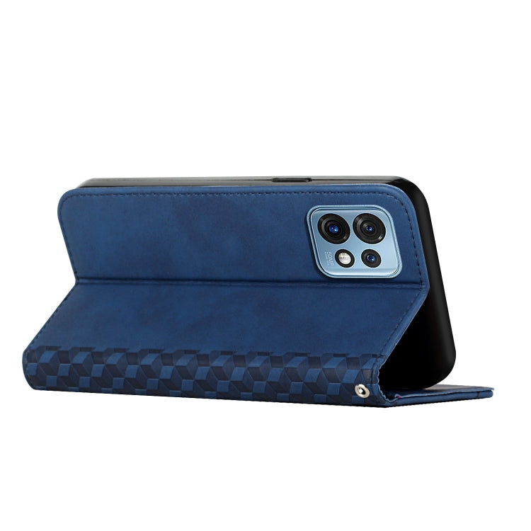 For Motorola Moto X40/X40 Pro/Edge+ 2023 Diamond Pattern Splicing Skin Feel Magnetic Phone Case