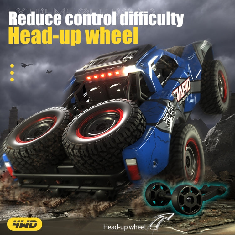 JJR/C Q130 Full-scale High-brush Four-wheel Drive High-speed Pickup Remote Control Car