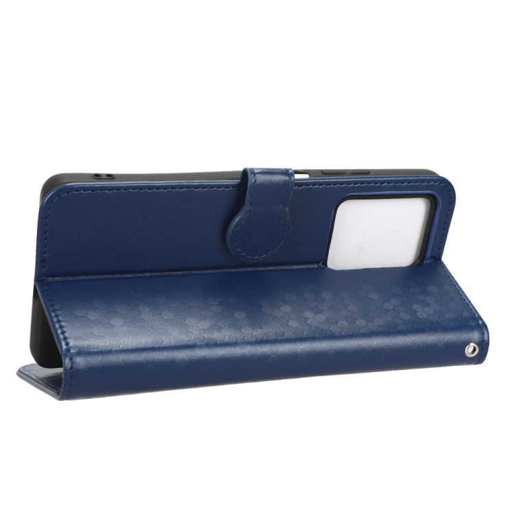 For Xiaomi Redmi Note 12 5G Honeycomb Dot Texture Leather Phone Case