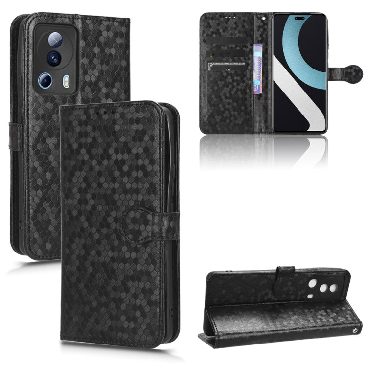For Xiaomi 13 Lite / Civi 2 / 12 Lite NE Honeycomb Dot Texture Leather Phone Case