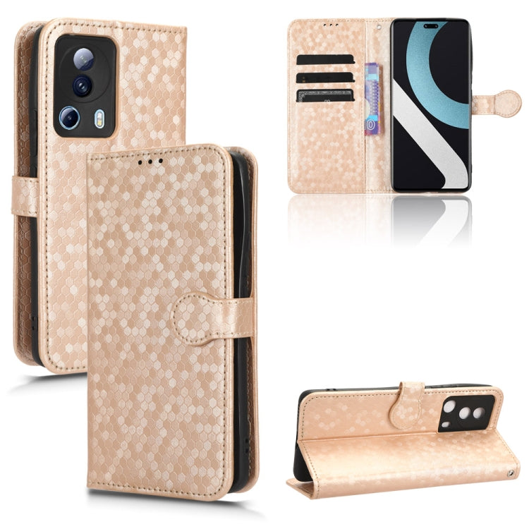 For Xiaomi 13 Lite / Civi 2 / 12 Lite NE Honeycomb Dot Texture Leather Phone Case