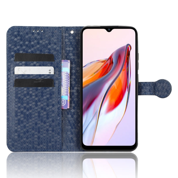 For Xiaomi Redmi 12C / Redmi 11A 4G Global Honeycomb Dot Texture Leather Phone Case