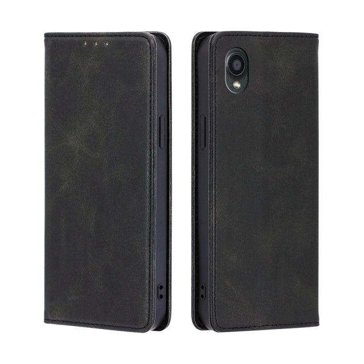 For Kyocera Digno BX2-Digno SX2-A101KC Skin Feel Magnetic Horizontal Flip Leather Phone Case