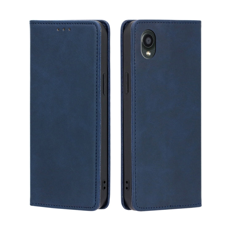 For Kyocera Digno BX2-Digno SX2-A101KC Skin Feel Magnetic Horizontal Flip Leather Phone Case