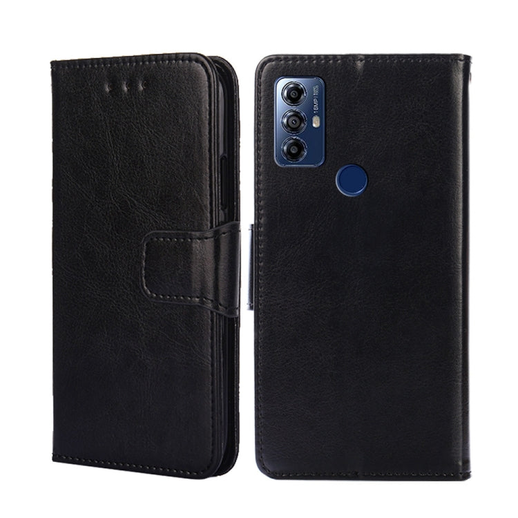 For Motorola Moto G Play 2023 Crystal Texture Leather Phone Case