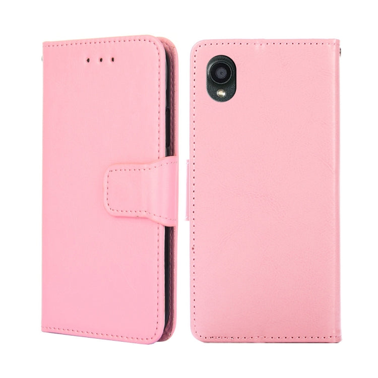 For Kyocera Digno BX2-Digno SX2-A101KC Crystal Texture Leather Phone Case