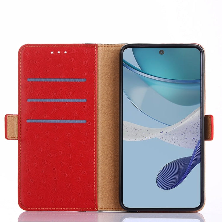 For Kyocera Digno BX2-Digno SX2-A101KC Ostrich Texture Horizontal Flip Leather Phone Case