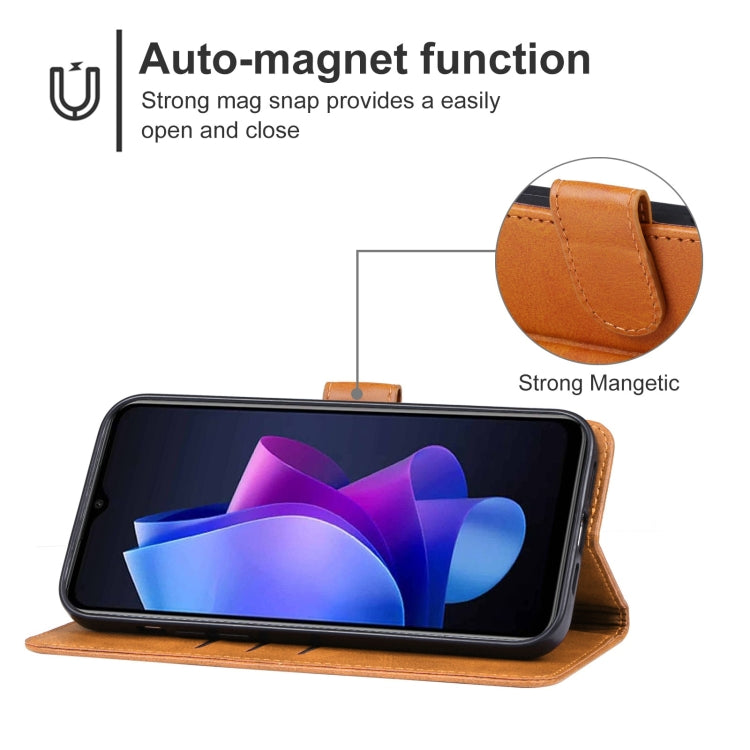 For TECNO Spark Go 2023 Leather Phone Case