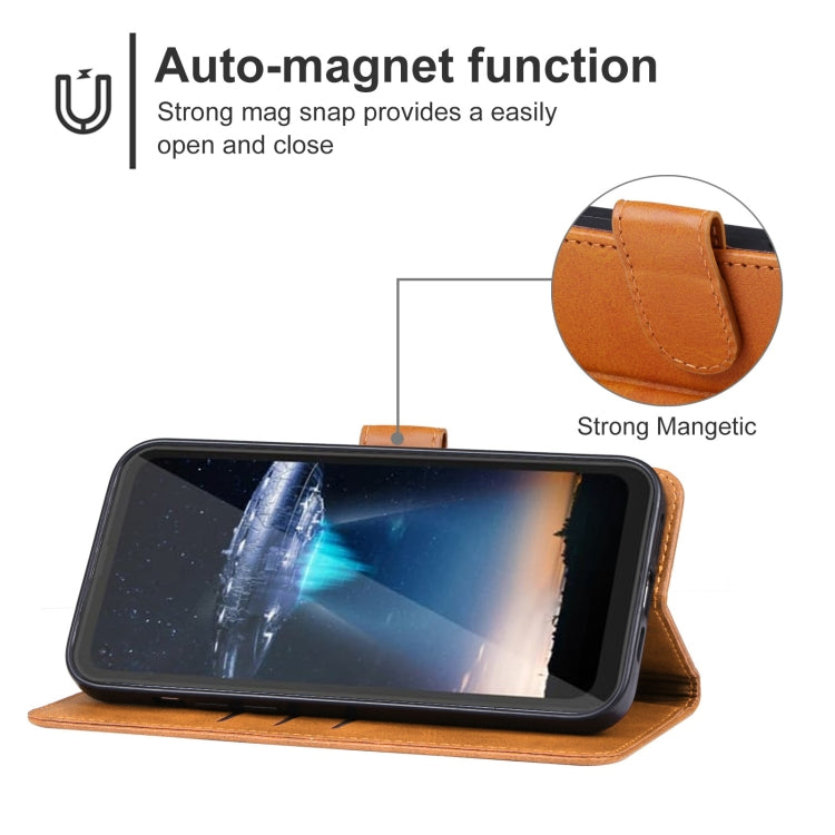 For Unihertz Golden Eye Leather Phone Case