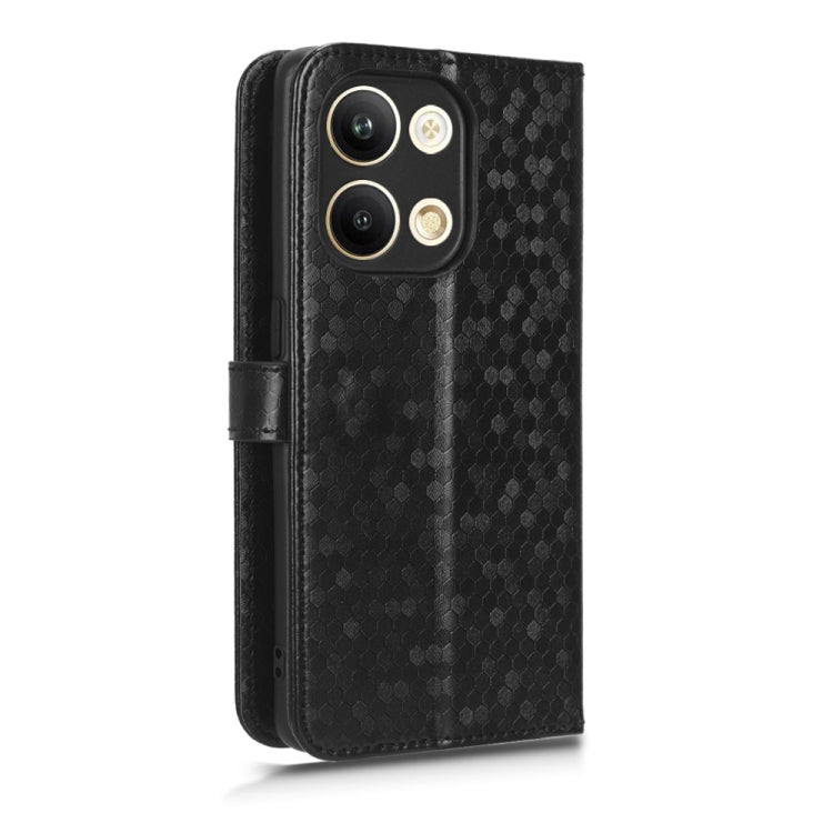 For OPPO Reno9 Pro Honeycomb Dot Texture Leather Phone Case