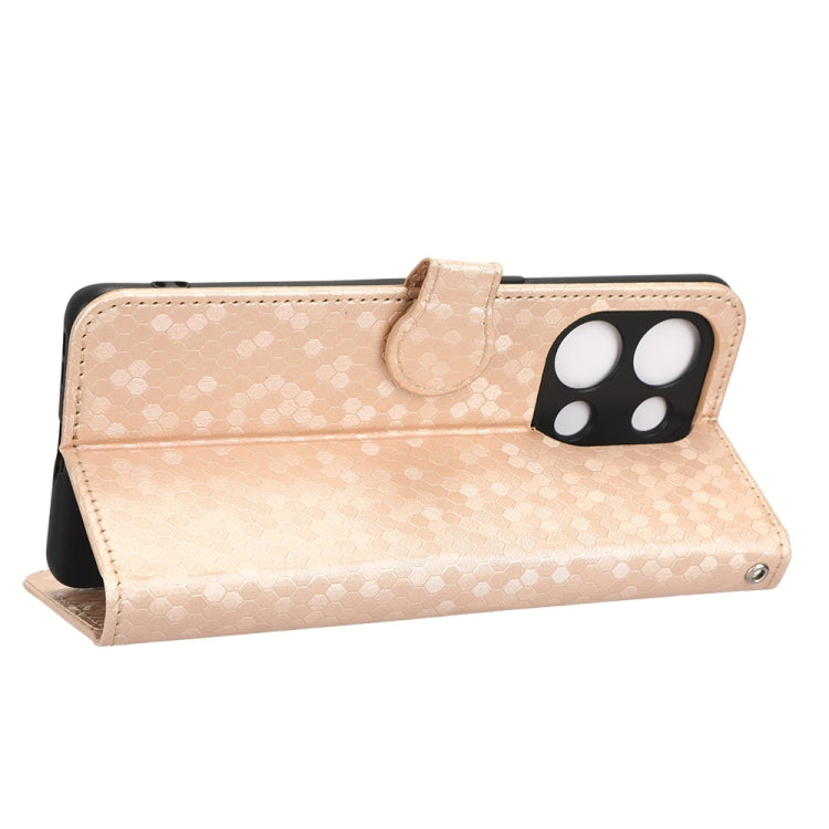 For OPPO Reno9 Pro Honeycomb Dot Texture Leather Phone Case