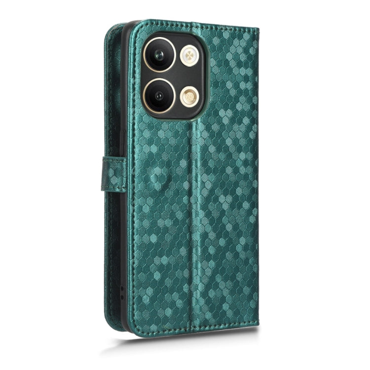 For OPPO Reno9 Pro Honeycomb Dot Texture Leather Phone Case