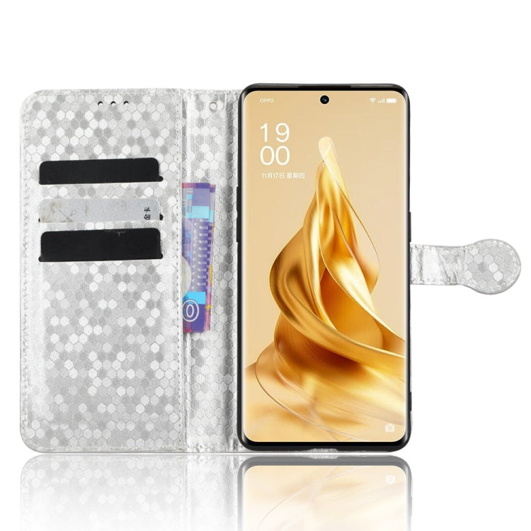 For OPPO Reno9 Pro Honeycomb Dot Texture Leather Phone Case
