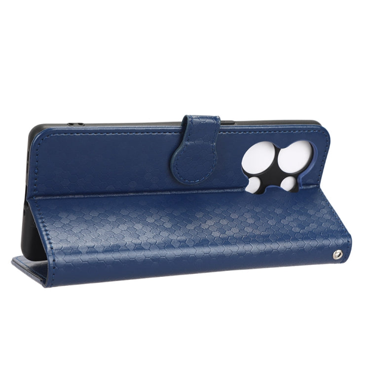 For OPPO Reno9 Pro+ Honeycomb Dot Texture Leather Phone Case