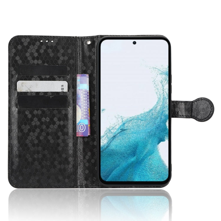 For Samsung Galaxy A54 5G Honeycomb Dot Texture Leather Phone Case