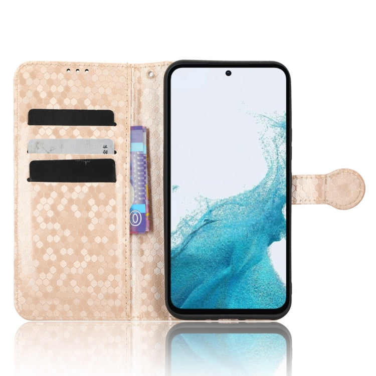 For Samsung Galaxy A54 5G Honeycomb Dot Texture Leather Phone Case