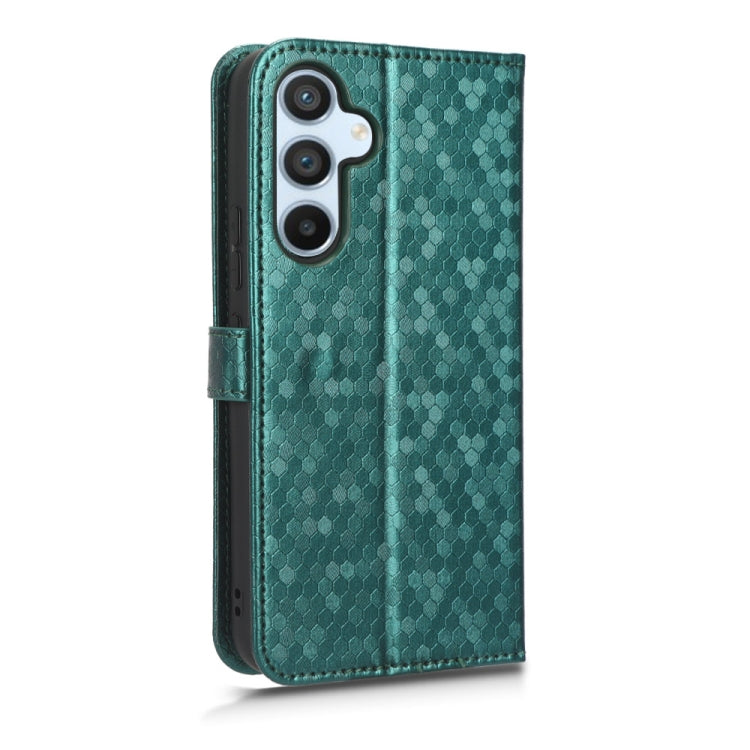 For Samsung Galaxy A54 5G Honeycomb Dot Texture Leather Phone Case