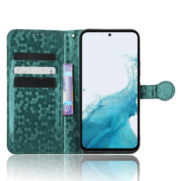 For Samsung Galaxy A54 5G Honeycomb Dot Texture Leather Phone Case