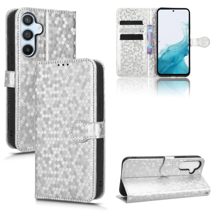 For Samsung Galaxy A54 5G Honeycomb Dot Texture Leather Phone Case