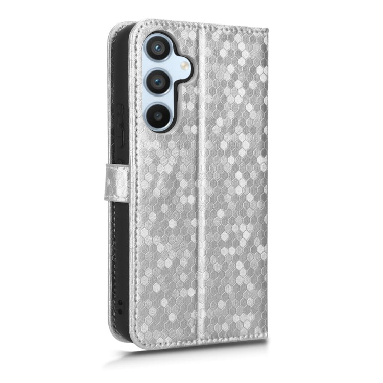 For Samsung Galaxy A54 5G Honeycomb Dot Texture Leather Phone Case
