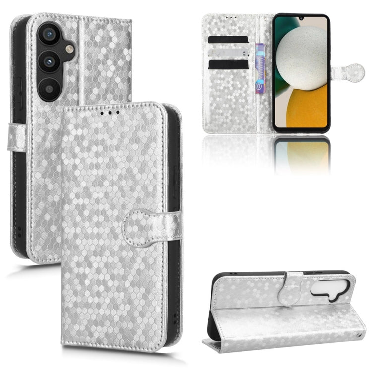 For Samsung Galaxy A34 5G Honeycomb Dot Texture Leather Phone Case