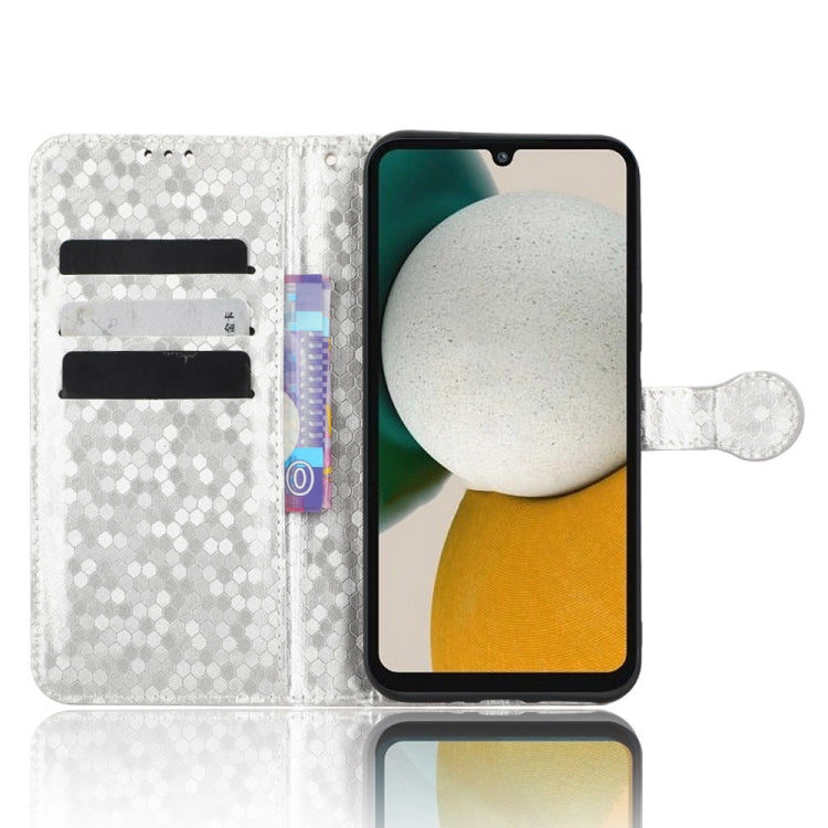 For Samsung Galaxy A34 5G Honeycomb Dot Texture Leather Phone Case