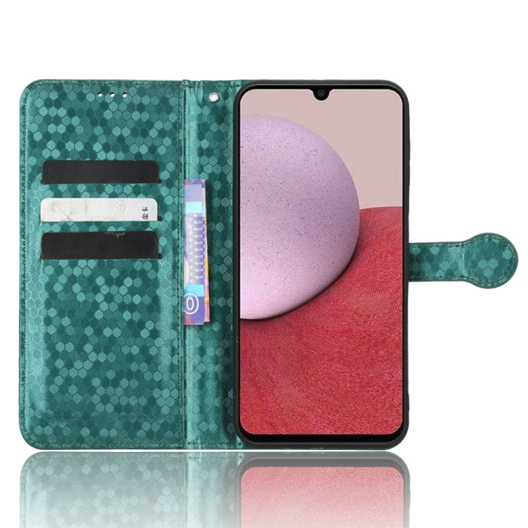 For Samsung Galaxy A14 5G Honeycomb Dot Texture Leather Phone Case