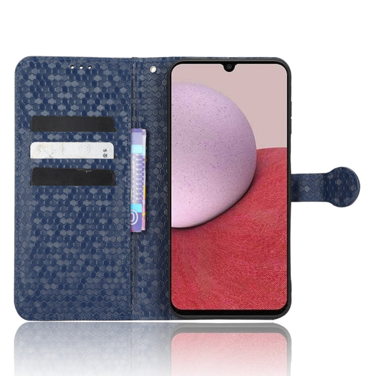 For Samsung Galaxy A14 4G Honeycomb Dot Texture Leather Phone Case
