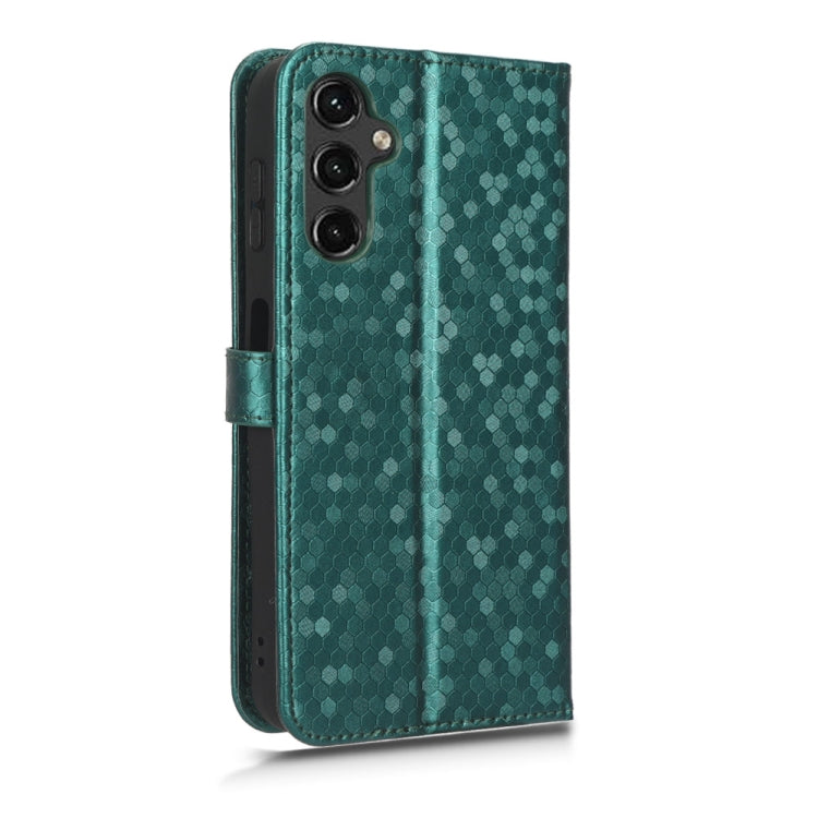 For Samsung Galaxy A14 4G Honeycomb Dot Texture Leather Phone Case