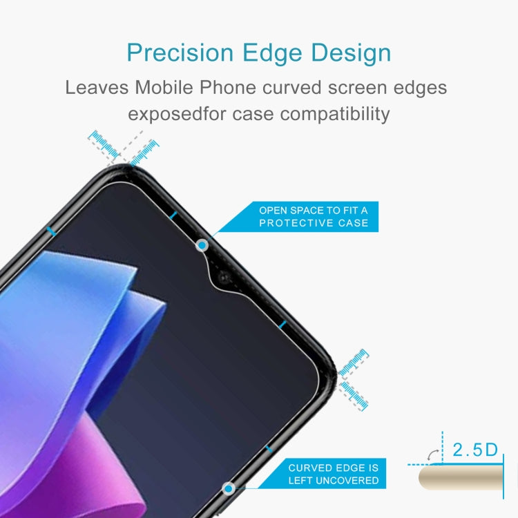 For TECNO Spark Go 2023 10pcs 0.26mm 9H 2.5D Tempered Glass Film