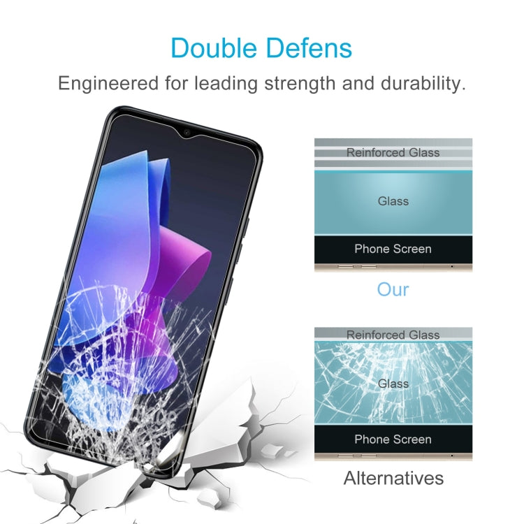 For TECNO Spark Go 2023 10pcs 0.26mm 9H 2.5D Tempered Glass Film